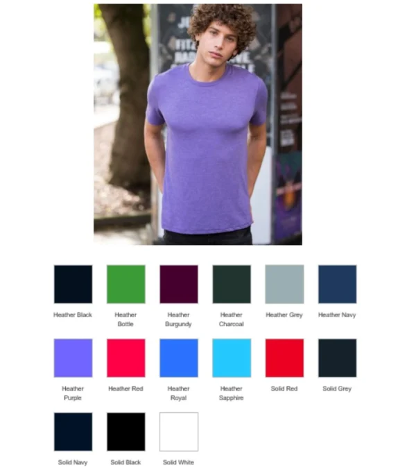 JT001 AWD Tr-Blend Tee Shirt